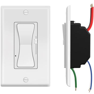 China USA MCB Standard LED Dimmer 0-10V PWM Technology Slide LED Dimmer With Switch Type Manual Switch for sale