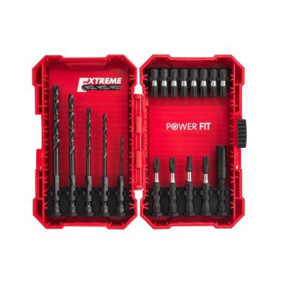 China Factory S2 Manufacturing Various 18 Pcs Impact Hard Drill And Drive Set for sale