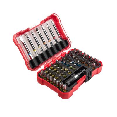 China Chrome Vanadium Steel Factory Wholesale 57 Pcs Impact Driver Nail Bit Tools Set Direct for sale