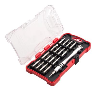 China 2021 Chrome Vanadium Steel New Arrival 18 Pcs Universal Precision Aluminum Screwdriver Set for sale