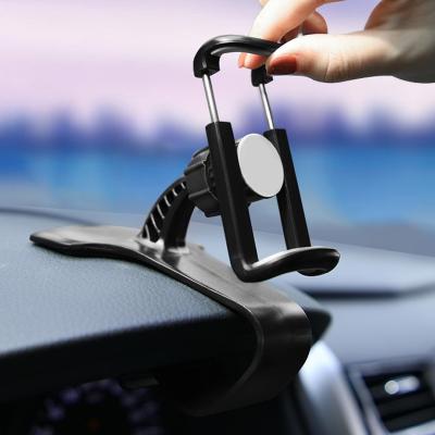 China Universal Portable Phone Mount Dash Car GPS Hud Clip Bracket Phone Car Holder for sale