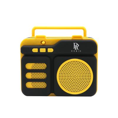 China No Report Radio Design Mini Sound Box Cute Music Wireless Speaker With Fm Radio For Outdoor Wireless Portable Speaker for sale