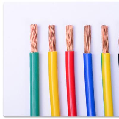 China Underground High Quality PVC Insulated Copper Wire Electrical Construction Multiple 4 mm2 Strands Copper Conductor Drop Copper Wire for sale