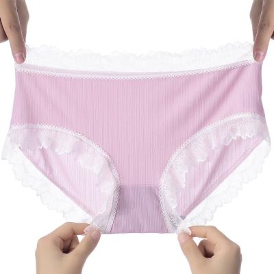 China Factory direct sale of the new ice silk women's breathable underwear breathable and comfortable women's panties for sale