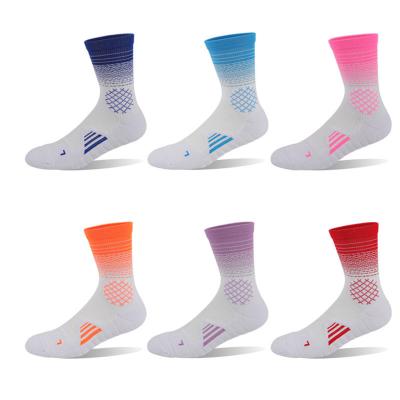 China Wholesale Custom Breathable Elite Logo Thick Cotton White Athletic Crew Man Sports Outdoor Running Socks for sale