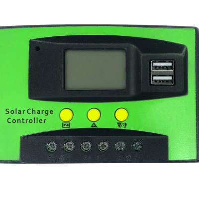 China Solar Charger Controller 60A MPPT Charge Controller With LCD Display Dual USB Charge Multiple Control Modes New Technical MPPT for sale