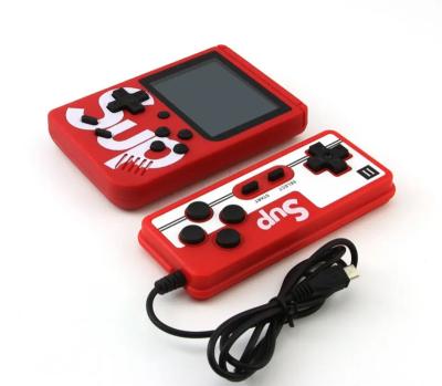 China Hot Selling Drinking Game Player Double Diner Classic Retro Arcade 4 in1 Mini Portable Handheld Game Consolegame Console For Super Mario for sale