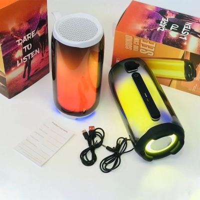 China Colorful LED Light JB PULSE5 Bluetooth Portable Outdoor Audio Lightweight Waterproof Speaker for sale