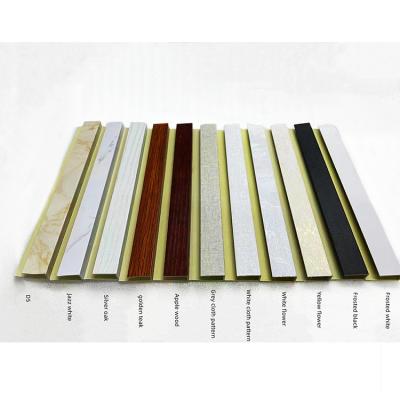 China Modern Stone Tarpaulin Edge Banding1 Plastic Waterproof Wall Panel Line Of Decoration Materials Cladding Panel for sale