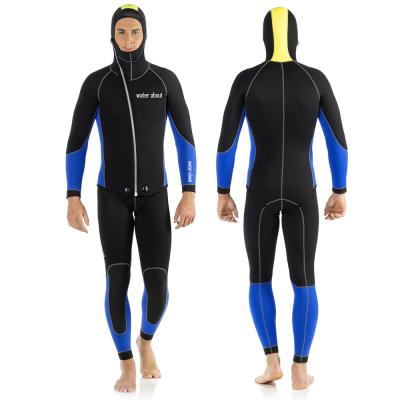 China Antibacterial Water About Mens Front Zip Long Sleeve 4/3mm Neoprene CR Wetsuits Vapor Super Warm Wetsuit For Surfing Water Sports for sale