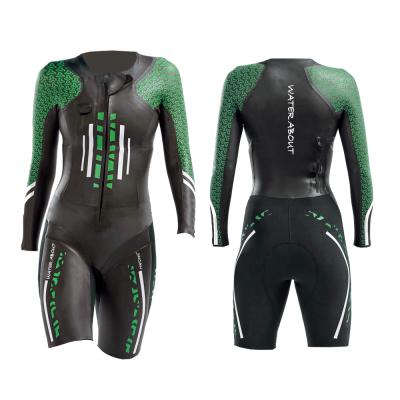 China 3&2mm Stretch Skin Neoprene Triathlon Fullsuit Antibacterial Aropec Wetsuit Flying Fish Man for sale