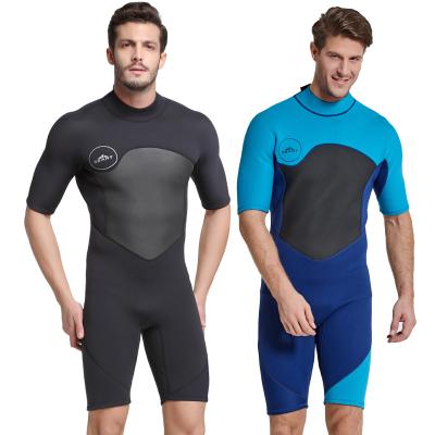 China Men's Antibacterial Small Back 2mm Neoprene Wetsuit Zipper One Piece Wetsuit Wetsuit for sale