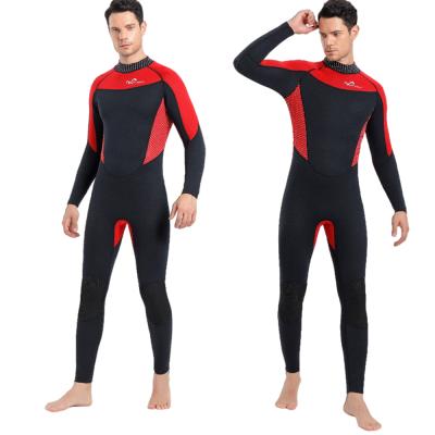 China One Piece Surfing Wetsuit 3mm SBR Neoprene Wetsuit Full Body Scuba Diving Suit Antibacterial Back Zipper for sale