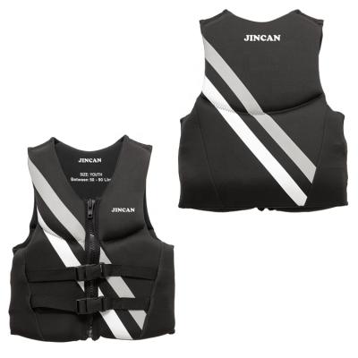 China Marine Lifesaving Custom Logo Sea Work Float Vest Foam Windsurfing Surfing Swimming Jackets For Adults for sale