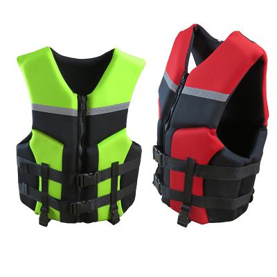 China Water Sports Safety Life Jacket Adults Life Jackets Waterproof Fireproofing Professional Swimming Drift Life Vest for sale