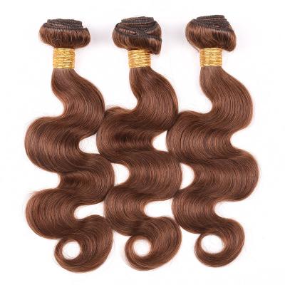 China Wholesale Fashion Star Light Brown Hair Weaving Body Wave Hair Cogs Wave Wig 4# for sale