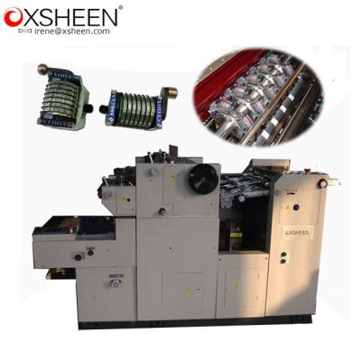 China Automatic Factory 72 Digital Printers Number Printing Machine for sale