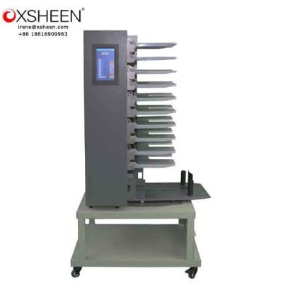 China Paper file making collator machine paper file making collator machine, office paper collatoring machine for sale