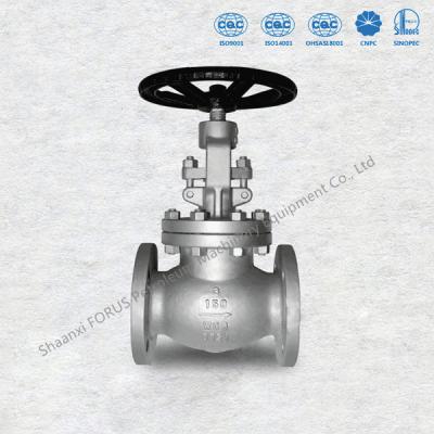 中国 Rising Stem Cast Steel Globe Valves Flange Ends ASME B16.5 Size 2