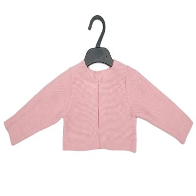 China Anti-Shrink Baby Clothes Newborn Cable Knit Sweater Girls Cardigan for sale