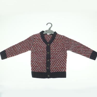 China Winter Autumn Button V-neck Toddler Baby Sweater Anti-Shrink High Quality Cardigan for sale