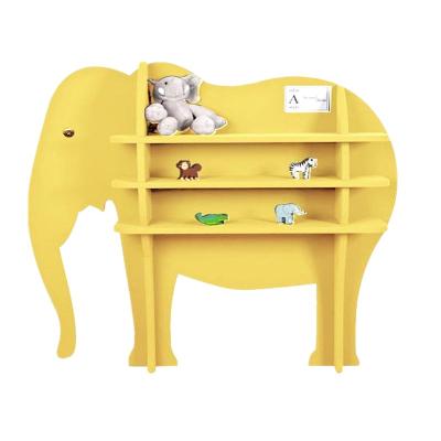 China Modern Creative Wall Decoration Elephant Shelf Bookstore Window Display Stand for sale