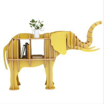 China DIY Freedom Assembly Nordic Creative Children's Single Floor Shelf Animal Store Window Display Stand for sale