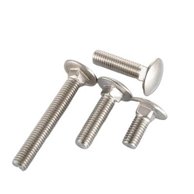 China Stainless Steel Mushroom Head Coach Bolts Metnc Din 603 m8 m6 m5 m4 m3 5mm Square Long Neck Carnage à venda