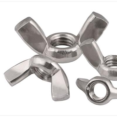 Cina 304 / 316 stainless steel butterfly wing nut M3 M4 M5 M6 M8 M10 M12 in vendita