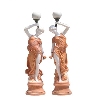 China China Quyang Stone Marble Statue Outdoor Life Size Natural Marble Statue Sculpture for sale