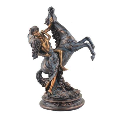 China Wholesale China Large Copper Horse Standing Sculpture Casting Bronze Jumping Horse Statue For Sale for sale