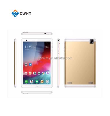 China Soft Fast Tablet MTK6753 CPU Wifi Battery Powered Dual SIM Card Slot 8 Inch Tablet for sale