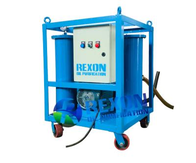 Cina Small Portable Oil Filtration and Purification Machine with Frame Structure and Lifting Holes in vendita