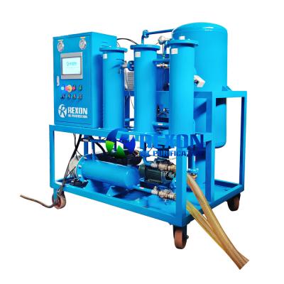 China Vacuum Oil Dehydration Vacuum Hydraulic Oil Purifier PLC Fully Automatic Control 30 KW Heating Power for sale