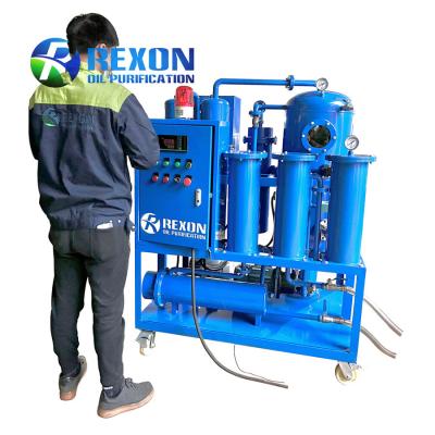 China Vacuum Hydraulic Oil Purifier with 380V Power Supply and Dehydration Capability for sale