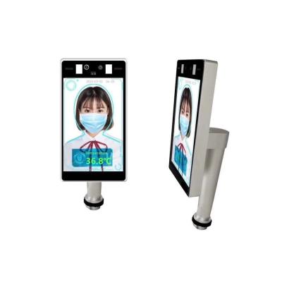 China time & Thermal Temperature Detection Face Recognition Attendance Scanner Terminal Access Control System for sale