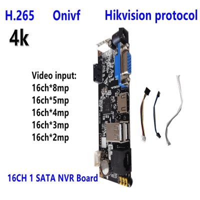 China UNV OEM brand 8CH 10CH 16CH NVR module 4K 8mp ultra H.265 panel for IP camera recorder CMS P2P monitor 10TB HDD 16ch mobile nvr for sale