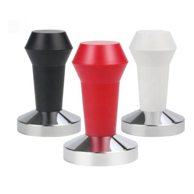 China Durable ABS Coffee Tamper Machine 53mm Tamper For Coffee Steel for sale