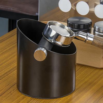 China Sustainable Espresso Coffee Shot Box Coffee Accessories Stainless Steel Coffee Grind Shot Box for sale