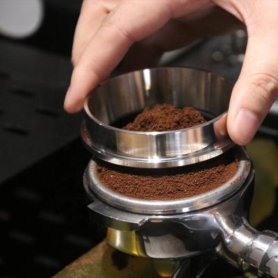 China Sustainable Espresso Dosing Direct Stainless Steel Coffee Dosing Ring For Portafilter 51MM 53MM 58MM for sale