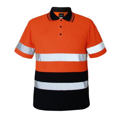 China Chic Design Reflective Safety Shorts Sheath Safety Hi Vis Polo Shirts Reflective for sale