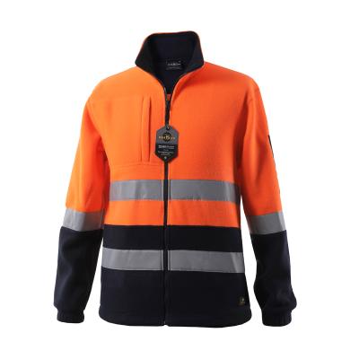 China LED FLASH Hi Vis Plus Size Reflective Safety Jackets Work Jackets for sale