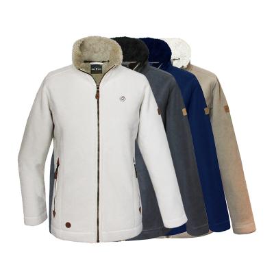 China Viable Keep Warm And Keep Wind Fleece Bonded Soft Sherpa Shear Women's Jackets for sale