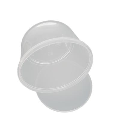 China 3 Liter Disposable Clear Food Storage Box Candy Chocolate Plastic Storage Container Drum for sale