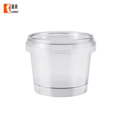 China Guangdong Single Wall Supplier Custom Made Single Use Slim Wall Plastic Material Yogurt Cups for sale