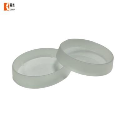 China Disposable Maker Logo Disposable 64.5mm Clear Custom Round Plastic Lid For Ice Cream Cone for sale