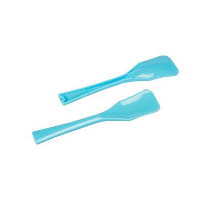 China Wholesale Disposable Plastic Ice Cream Spoon 100mm Mini Ice Cream Scoops Plastic Teaspoon for sale