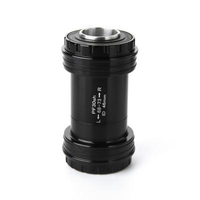 China Aluminum Bicycle Bottom Bracket With 86-92mm Wire Spiral Press Design BB for sale