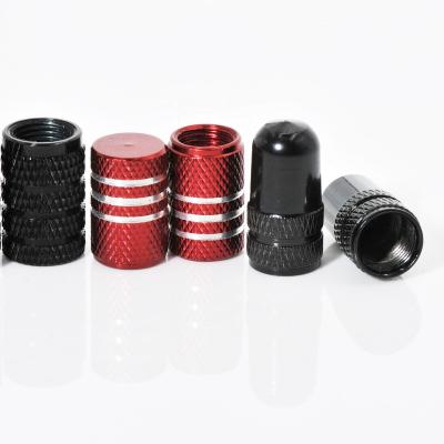 China Car Accessories Bike Spare Parts Aluminum Alloy Bike Tire Valve Covers for sale