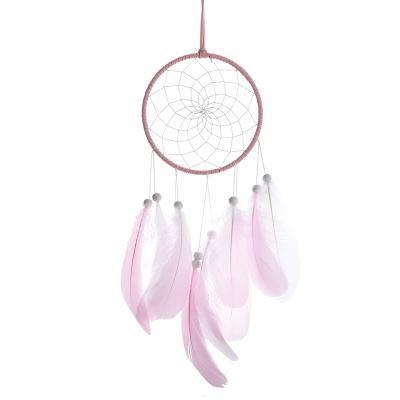 China Unique Hot Selling Handwoven Amazon Decoration Cute Girl Room Dreamcatcher Dreamcatcher Night Home Pendant Light Catcher Birthday Gift for sale